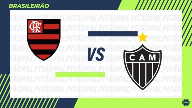 Flamengo entra como favorito no Maracanã e tenta reagir no Brasileirão contra o Atlético-MG