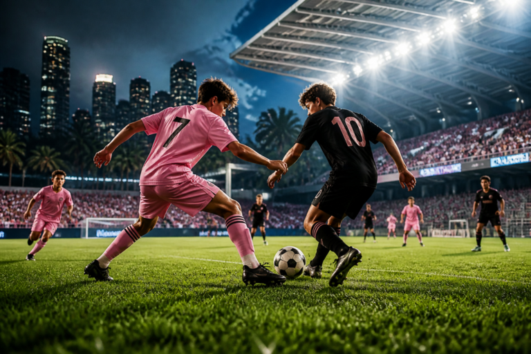Flamengo x Manchester City na Messi Cup nesta segunda, às 19h, com transmissão no Disney+ Premium e no YouTube da ESPN